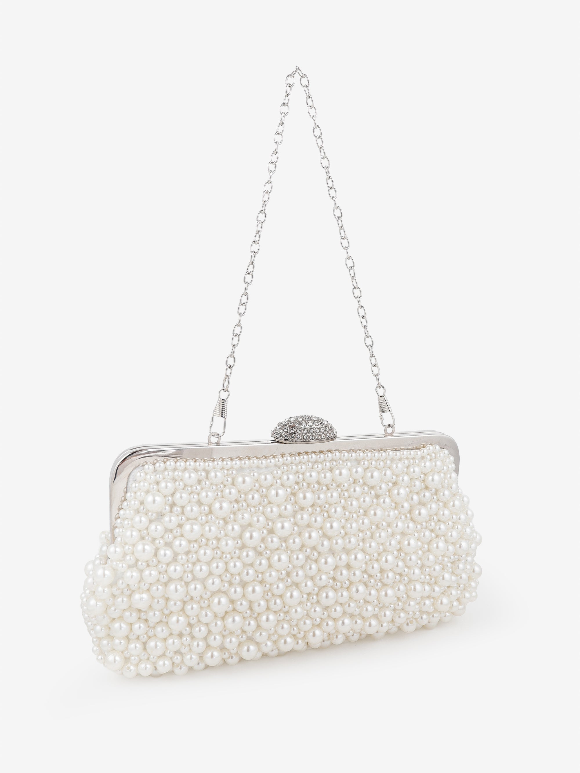 Sasha Pearl Clutch Bag