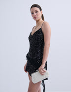 Sasha Pearl Clutch Bag