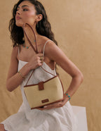Cassia Woven Crossbody Bag