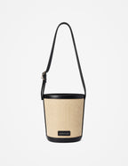 Maeva Mini Bucket Bag - Beige