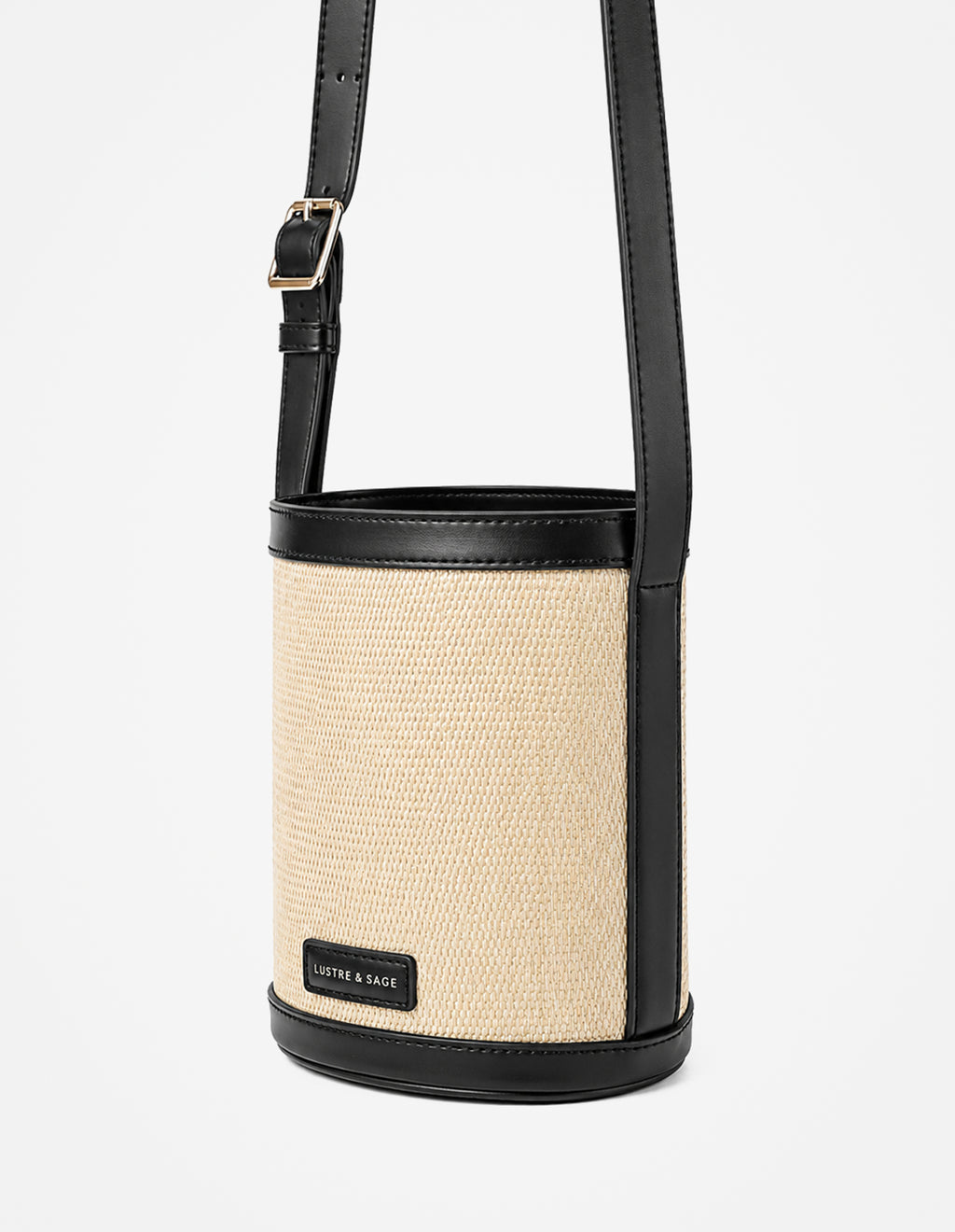 Maeva Mini Bucket Bag - Beige