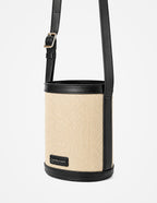 Maeva Mini Bucket Bag - Beige