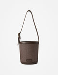 Maeva Mini Bucket Bag - Brown