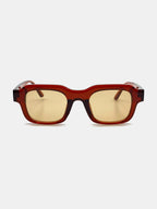 Goutte Angular Sunglasses - Brown