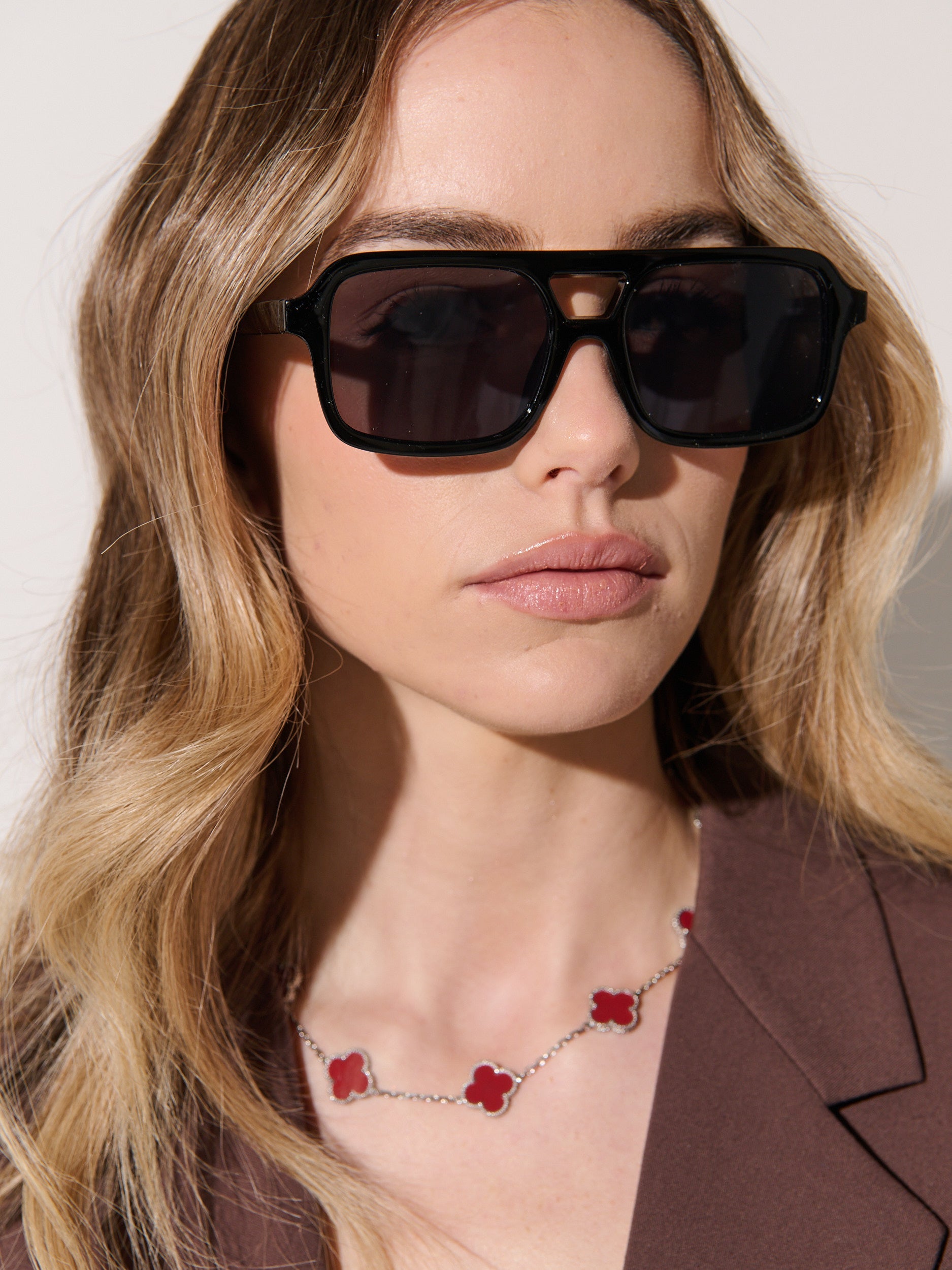 Paris Aviator Sunglasses - Black