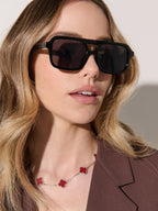 Paris Aviator Sunglasses - Black