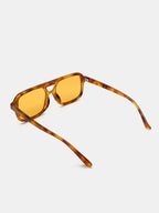 Paris Aviator Sunglasses - Vintage Tort