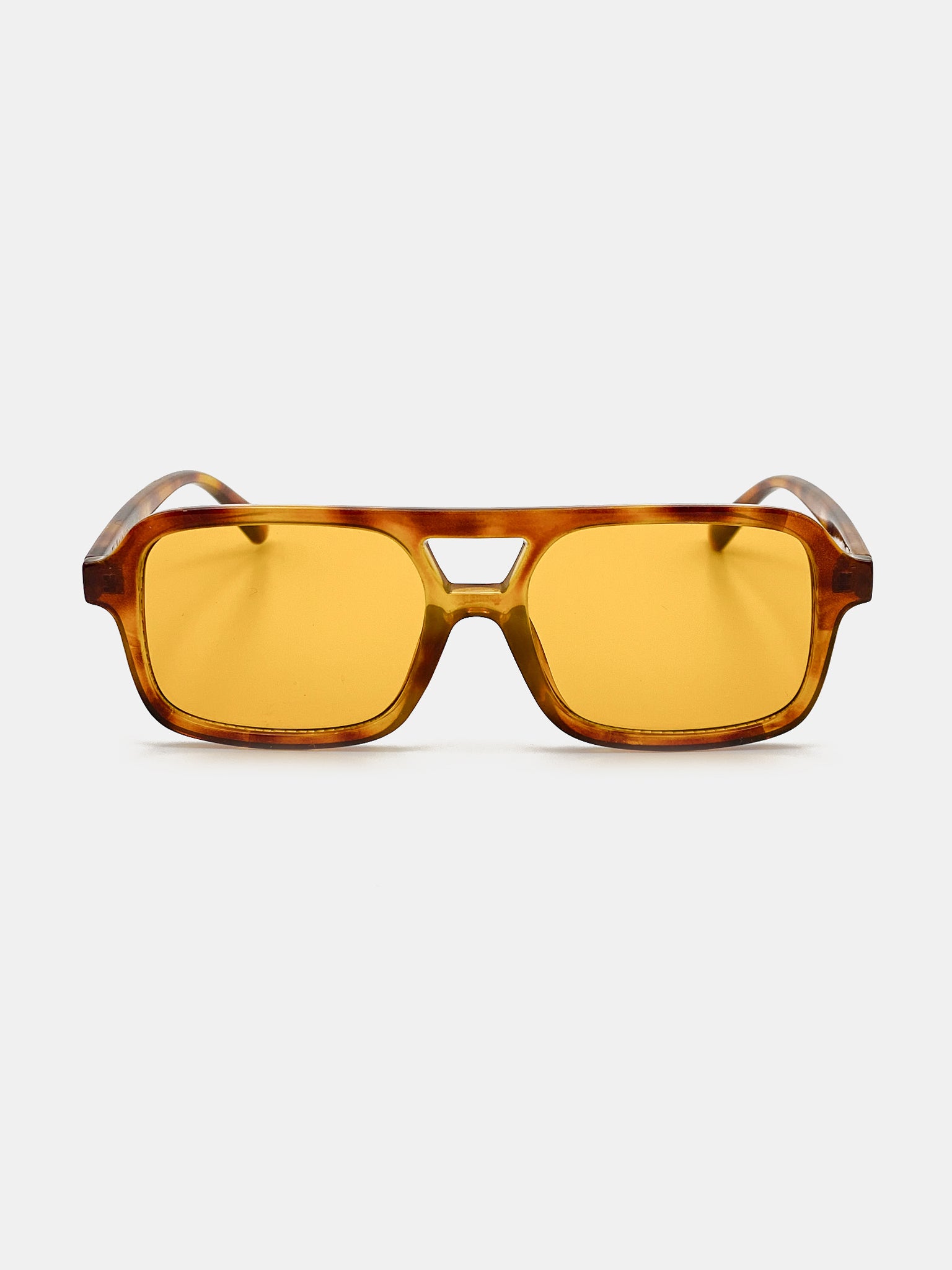 Paris Aviator Sunglasses - Vintage Tort