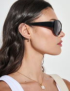 Billie Oversized Sunglasses - Black