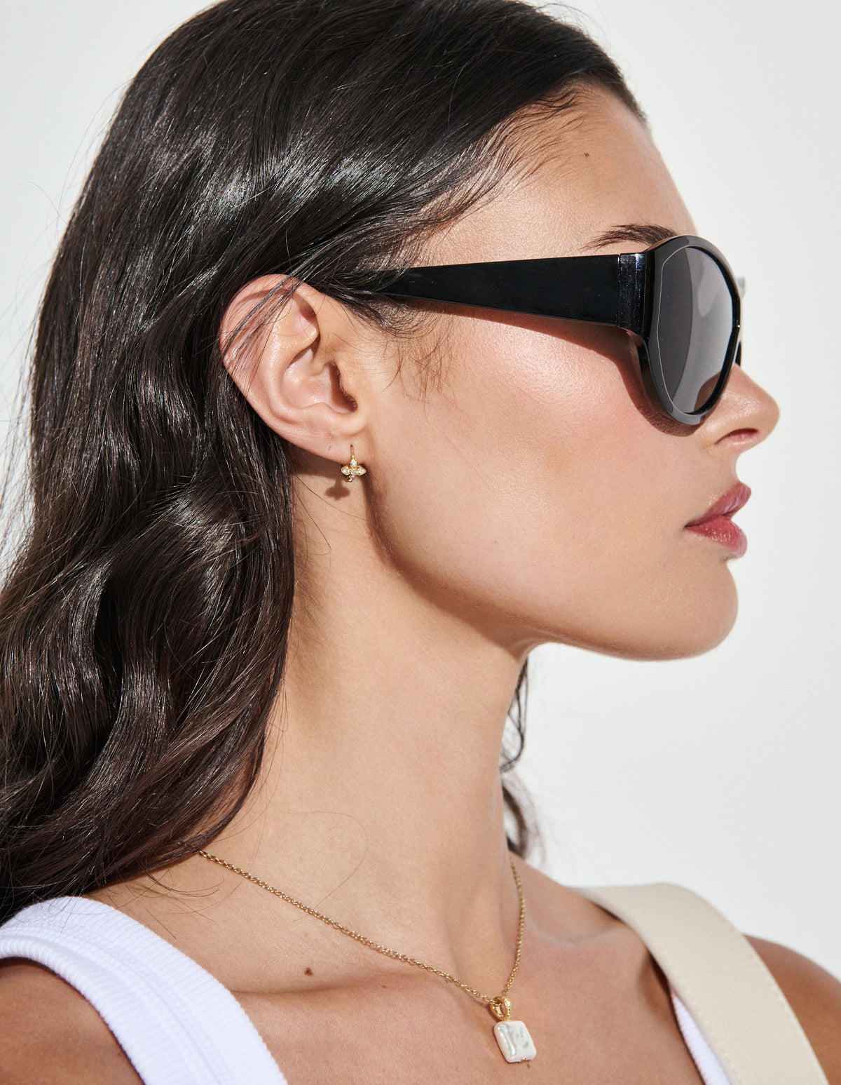 Billie Oversized Sunglasses - Black