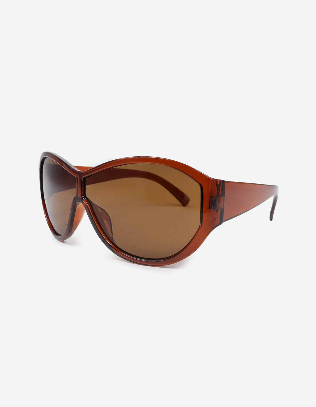 Billie Oversized Sunglasses - Brown