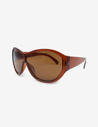 Billie Oversized Sunglasses - Brown