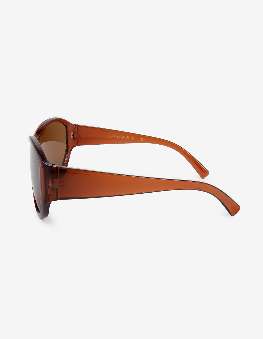 Billie Oversized Sunglasses - Brown