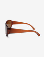 Billie Oversized Sunglasses - Brown
