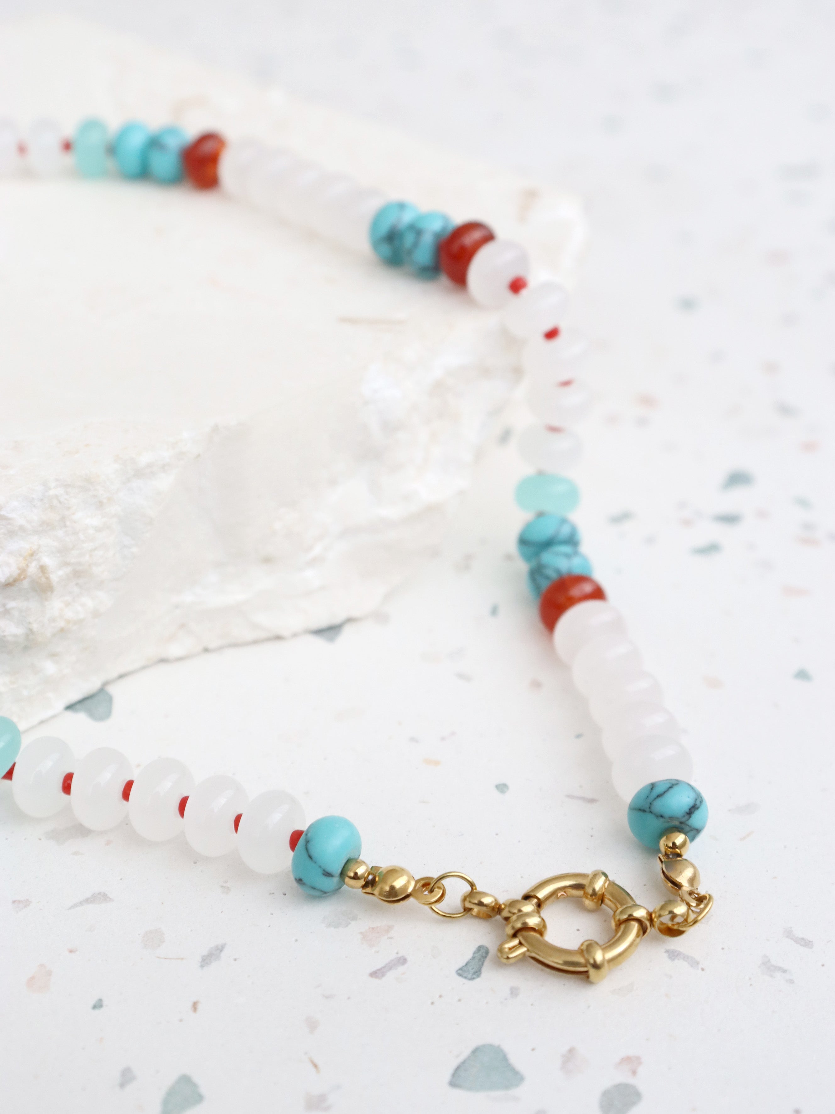 Palmea Beaded Necklace