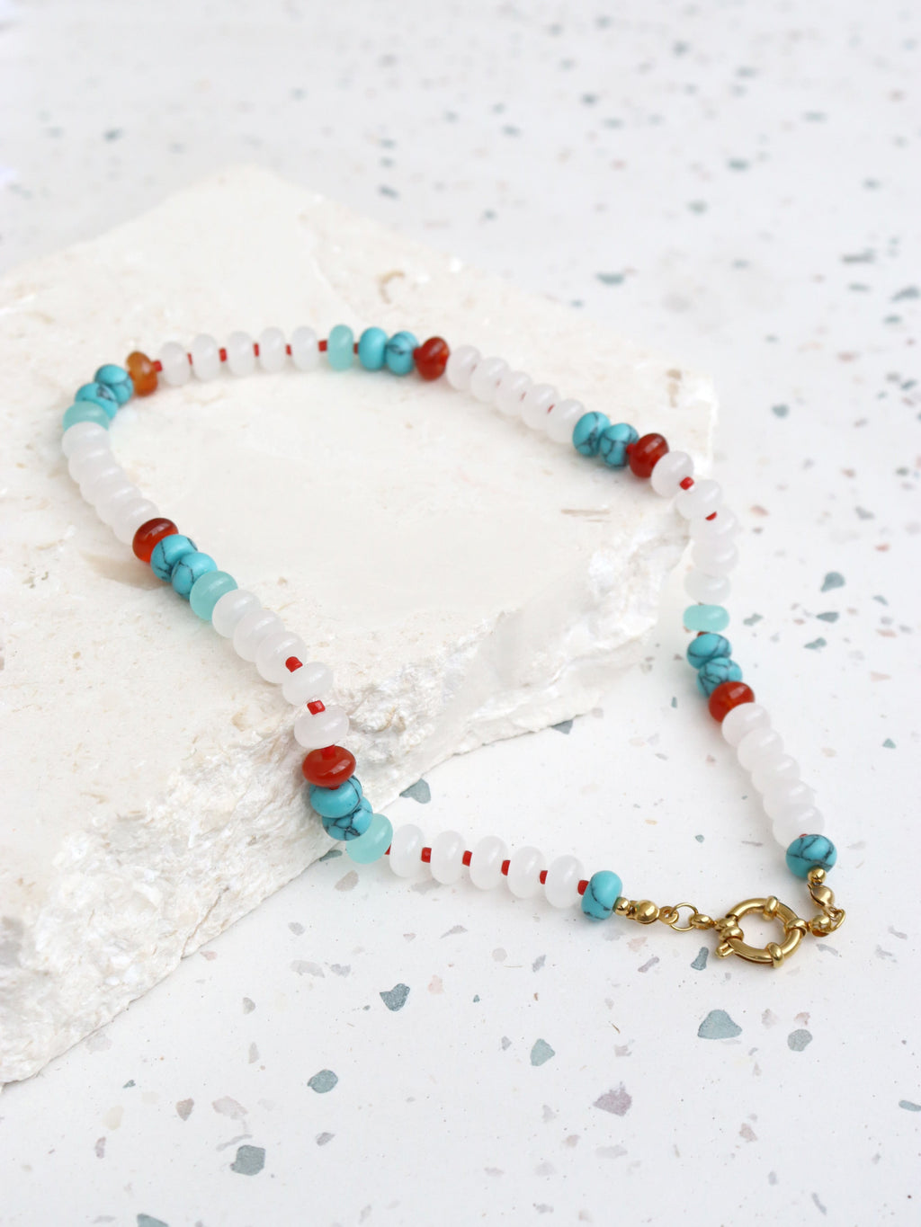 Palmea Beaded Necklace