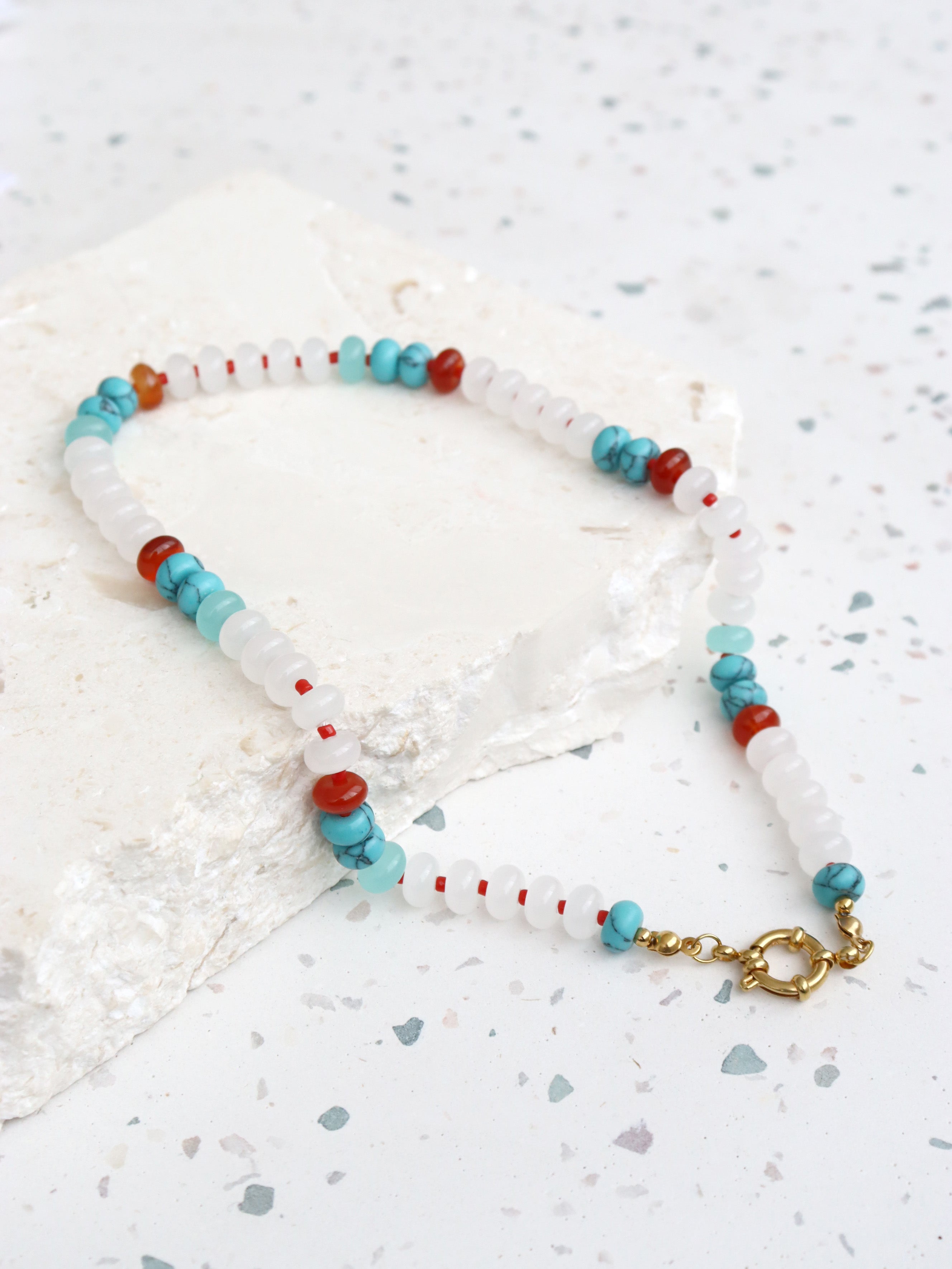 Palmea Beaded Necklace