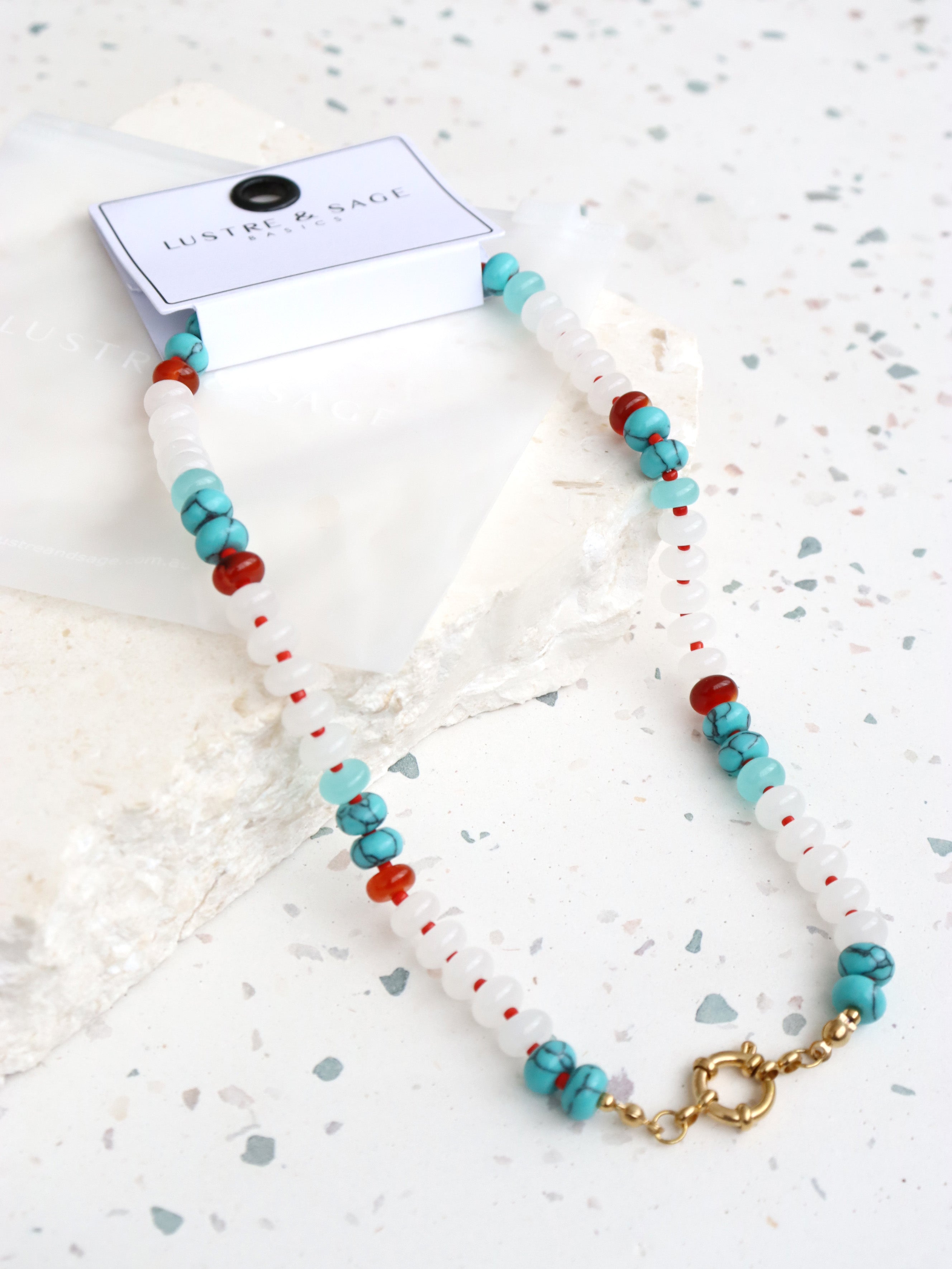 Palmea Beaded Necklace
