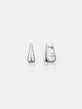 Capri Everyday Hoop Earrings in Silver