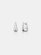 Capri Everyday Hoop Earrings in Silver