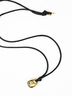 Kaia Rope Charm Necklace - Gold