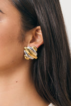 Croffle Statement Earrings