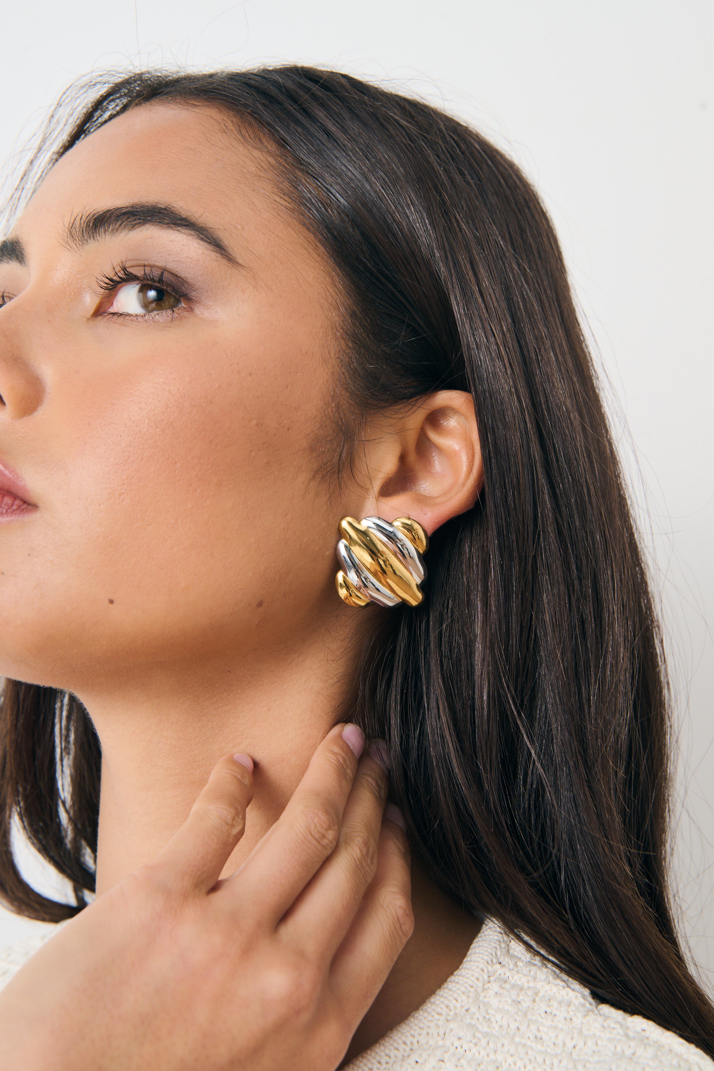 Croffle Statement Earrings