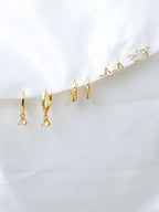Summer Stacker Earring Set - 18K Gold Plated