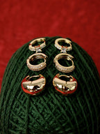 Duet Earring Set - 18K Gold Plated