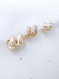 Duet Earring Set - 18K Gold Plated