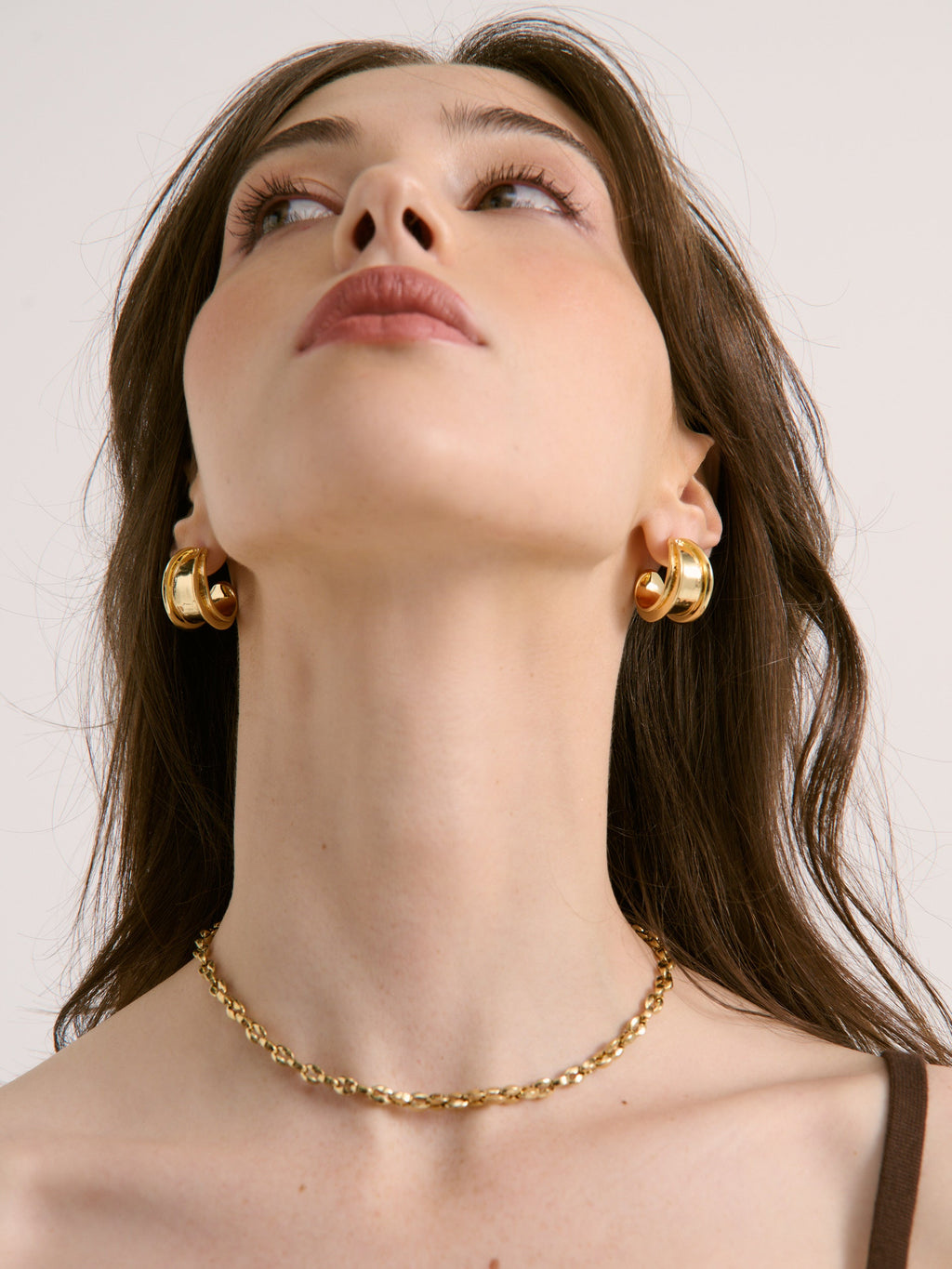 Leilia Earrings in 18k Gold Plated
