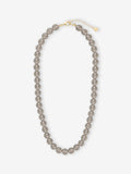 Talia Beaded Necklace - Brown