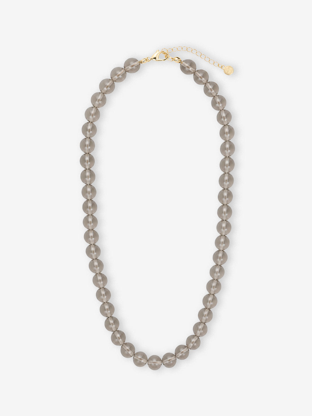 Talia Beaded Necklace - Brown