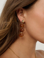 Roberto Resin Drop Earring