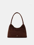Katie Handbag - Suede Brown