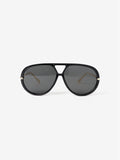 Jacqueline Aviator Sunglasses - Black
