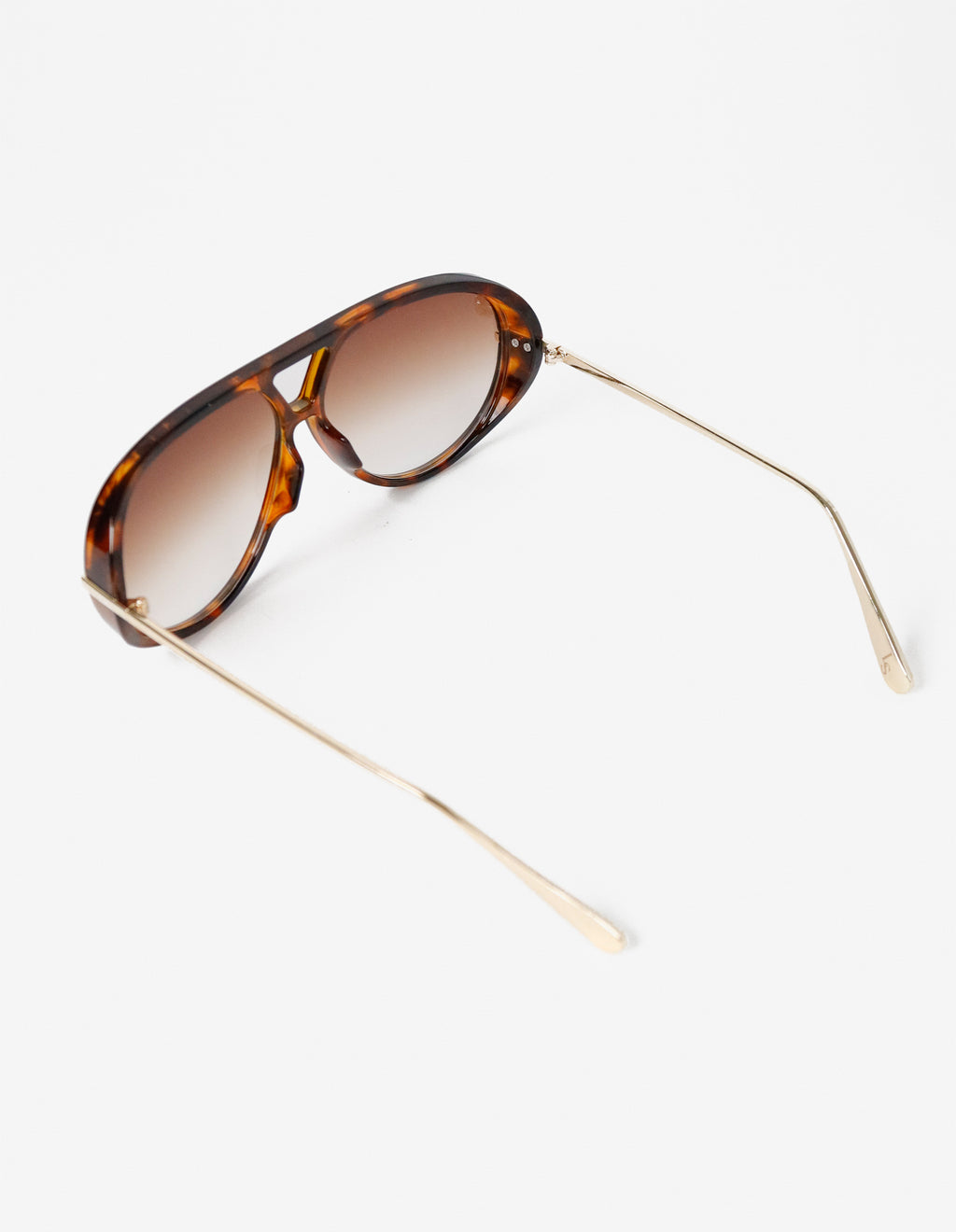 Jacqueline Aviator Sunglasses - Brown