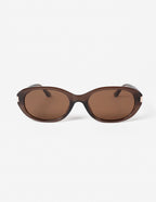 Valerie Polarised Sunglasses - Brown