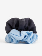 Berry Crush Linen Scrunchie Pack