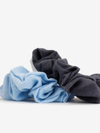 Berry Crush Linen Scrunchie Pack