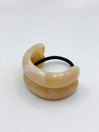 Double Crescent Hair Cuff Tie