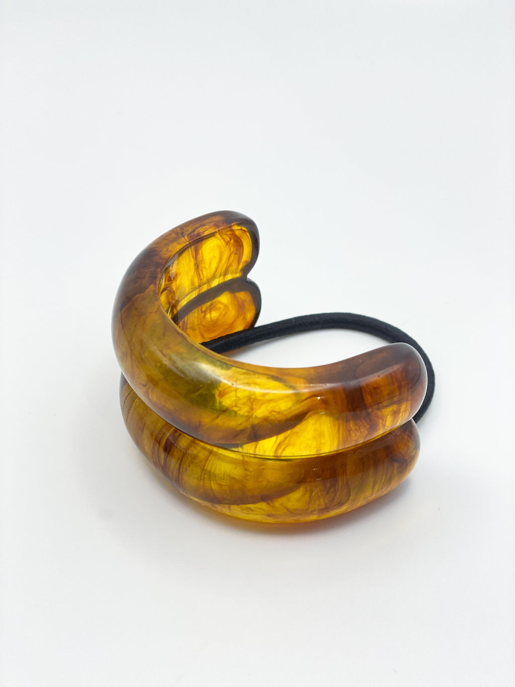 Double Crescent Hair Cuff Tie