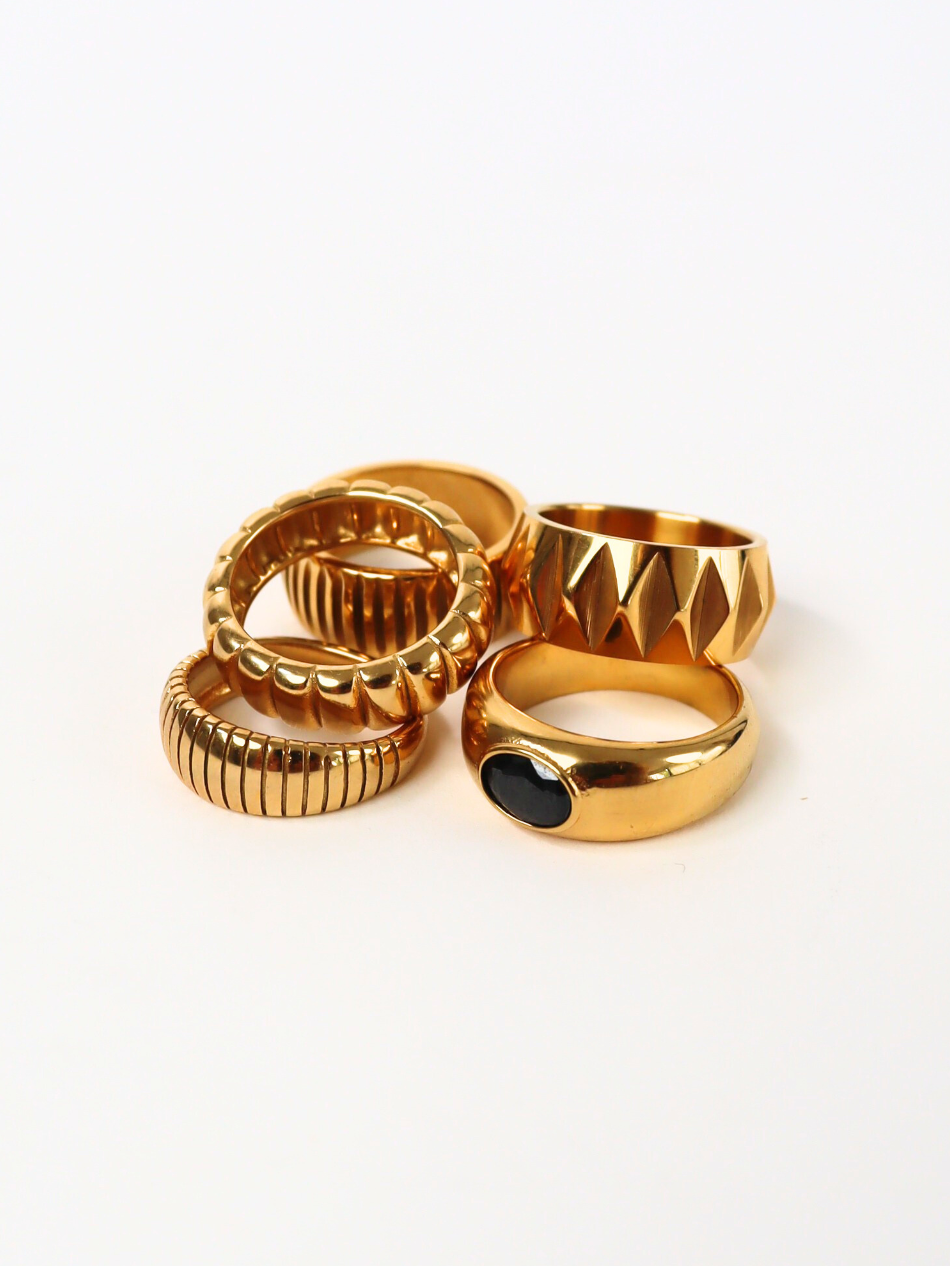 Wasabi Ring - Gold Plated