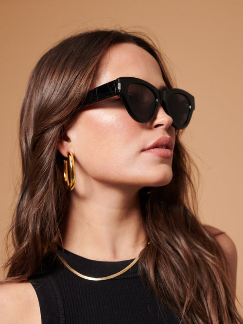 4mm Snake Necklace - 18K Gold Plated