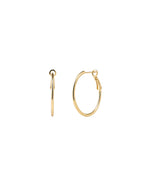 30mm Classic 18K Gold Plated Hoops