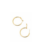 30mm Classic 18K Gold Plated Hoops