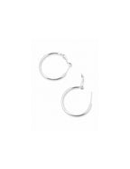 30mm Classic Sterling Silver Plated Hoops