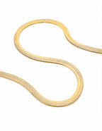 5mm Snake Necklace - 18K Gold Plated