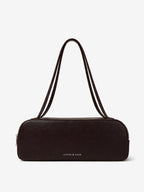 Addie Baguette Bag - Brown