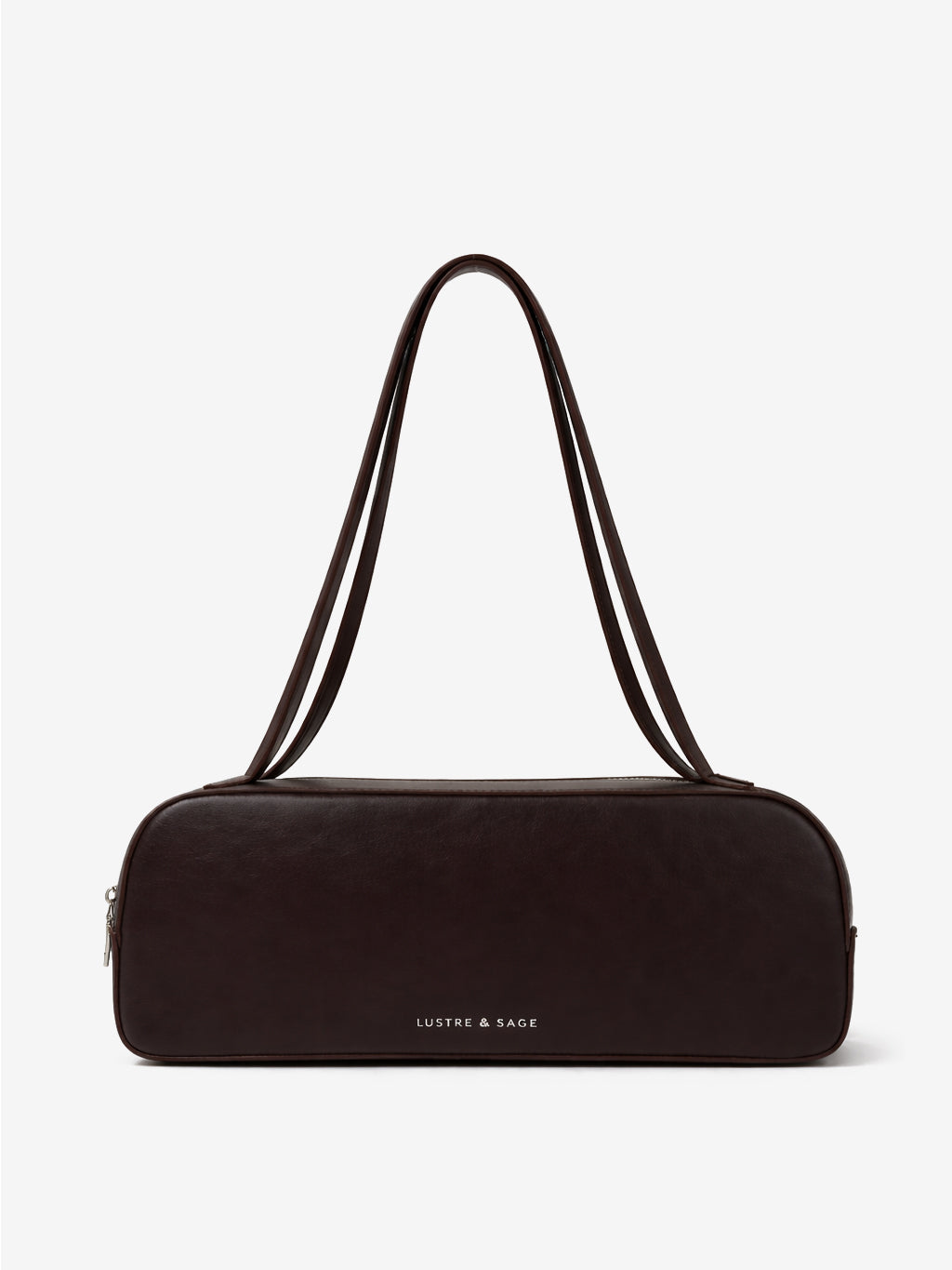 Addie Baguette Bag - Brown